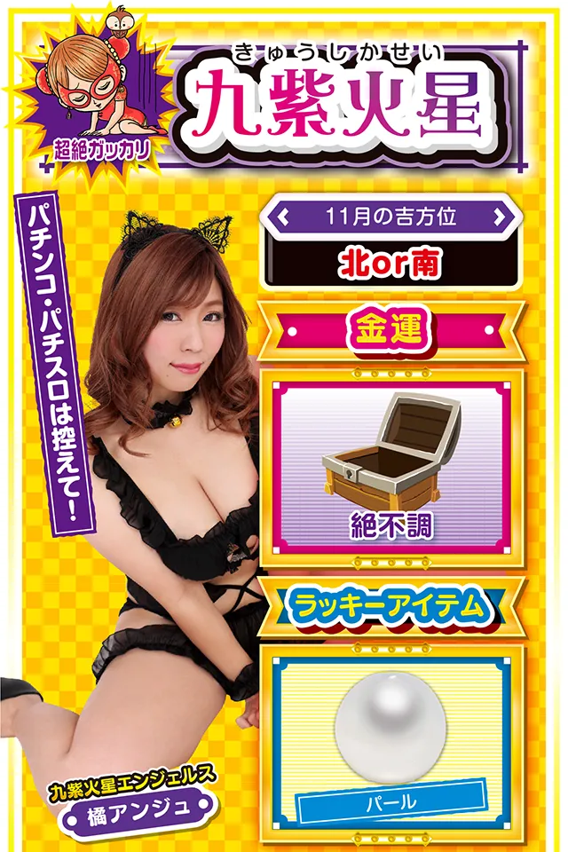 九紫火星占い結果