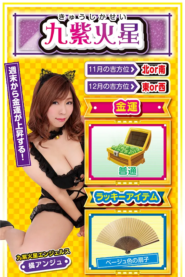 九紫火星占い結果