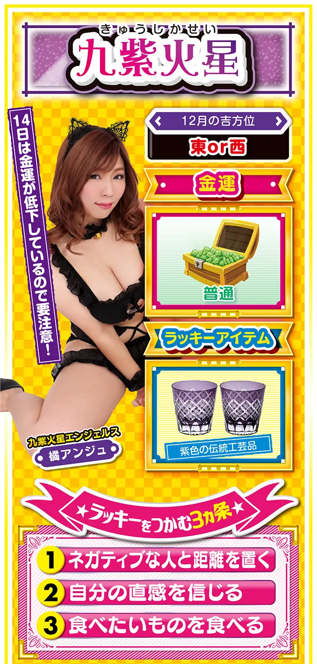 九紫火星占い結果