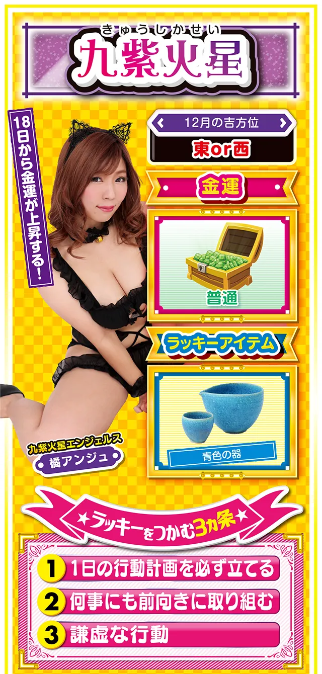 九紫火星占い結果