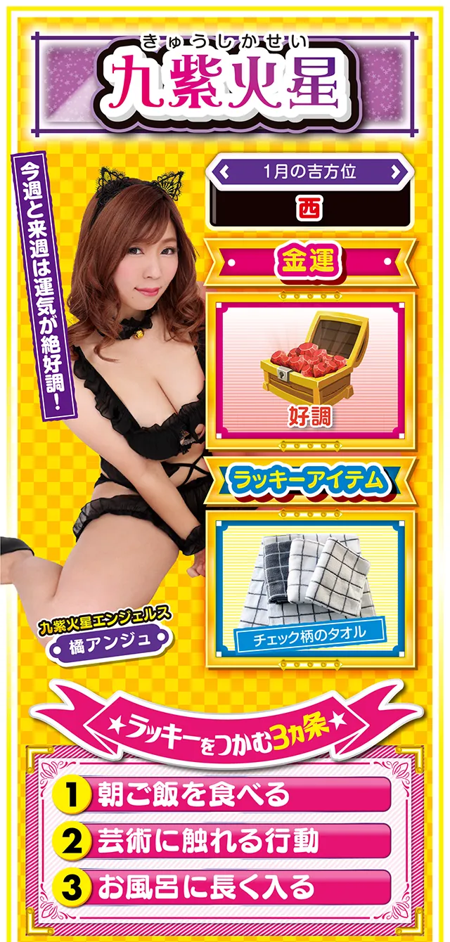 九紫火星占い結果