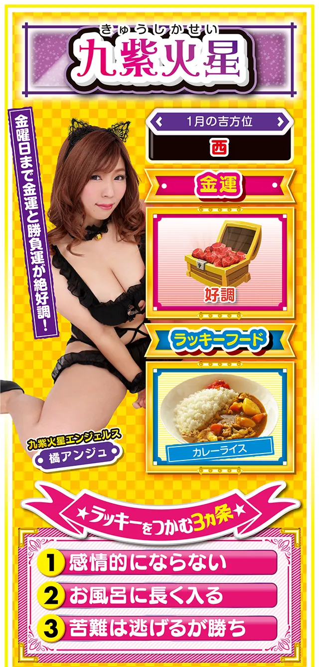 九紫火星占い結果