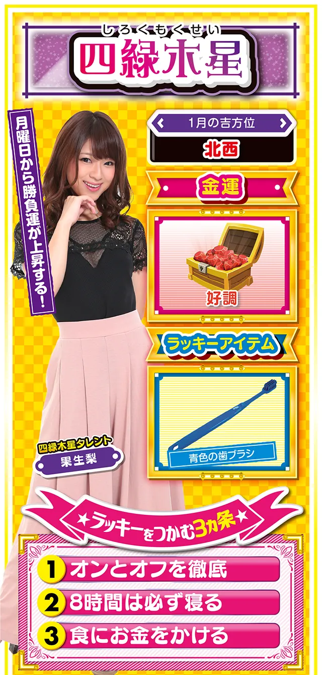 四緑木星占い結果