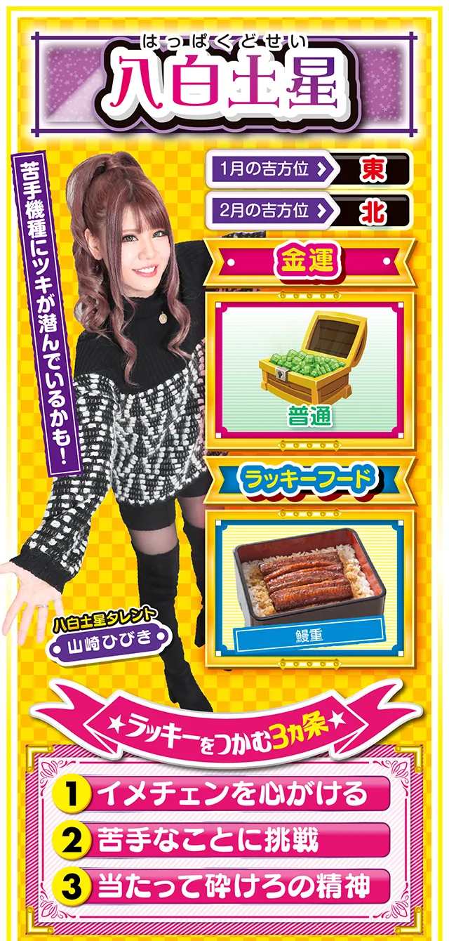 八白土星占い結果