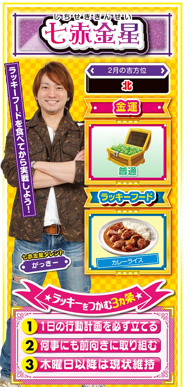 七赤金星占い結果