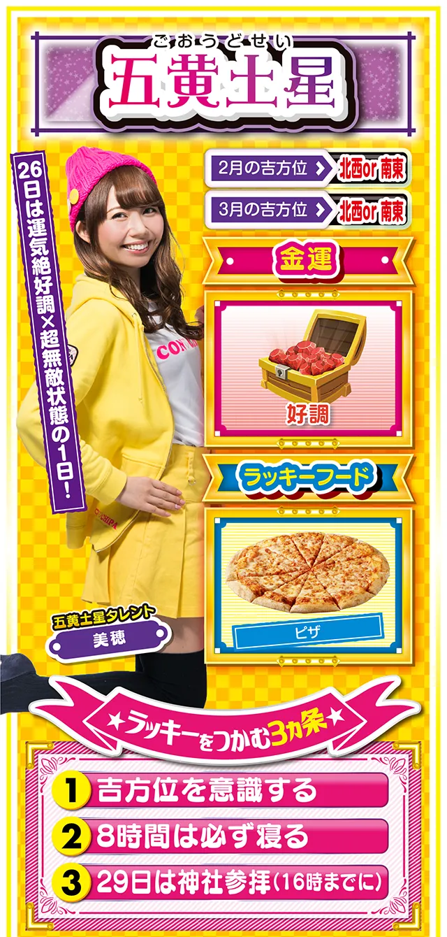 五黄土星占い結果
