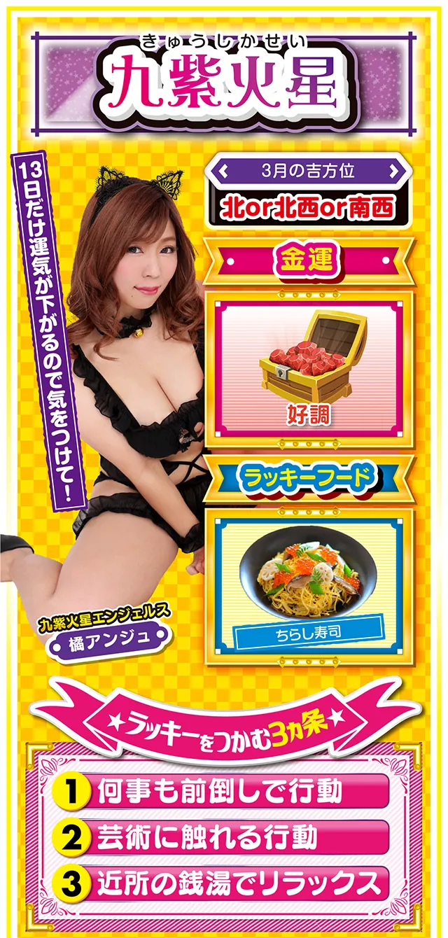 九紫火星占い結果