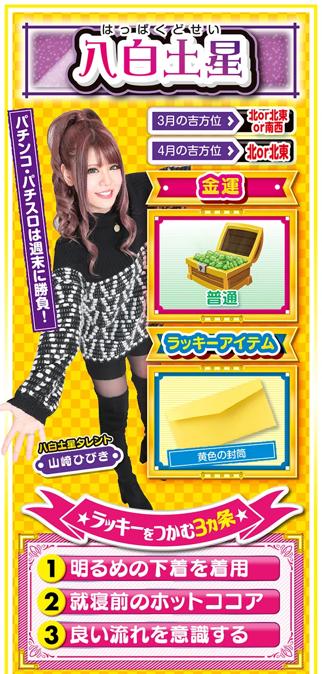八白土星占い結果
