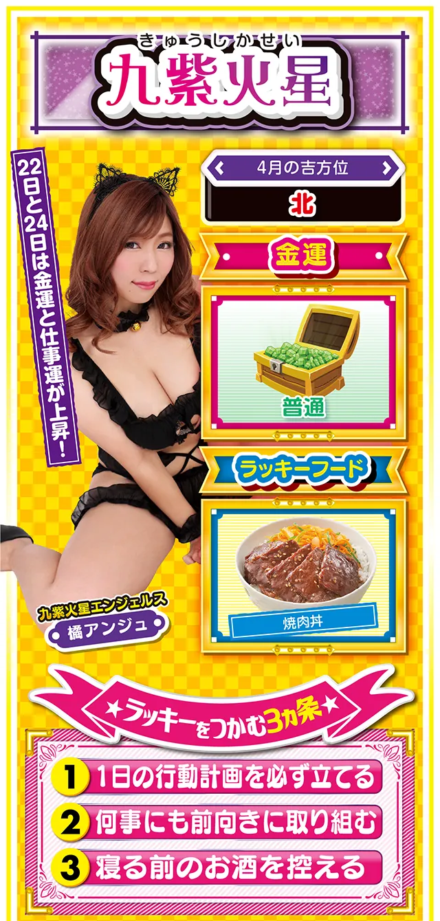 九紫火星占い結果