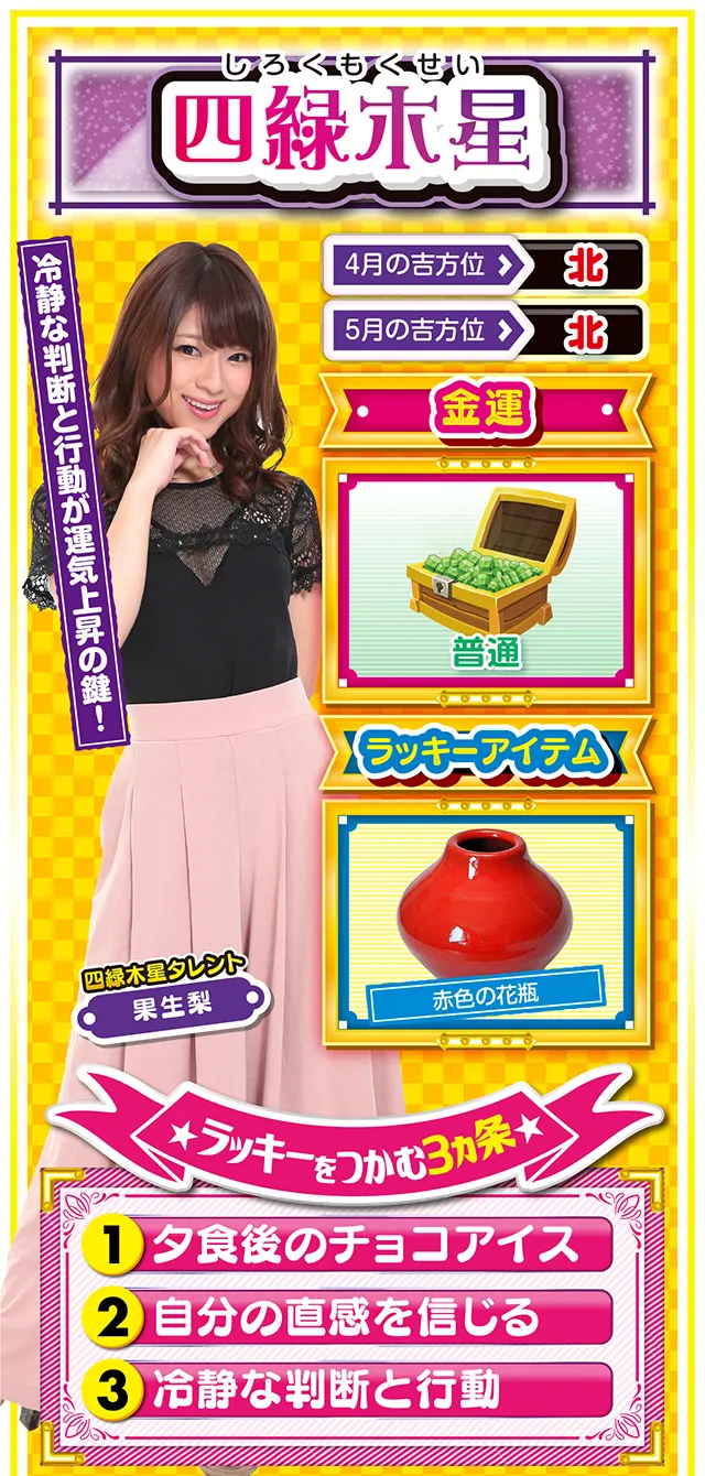 四緑木星占い結果