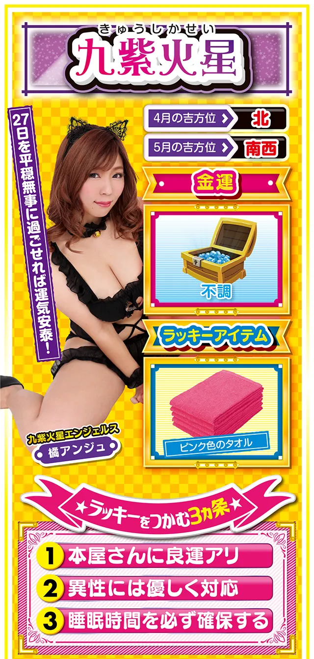 九紫火星占い結果