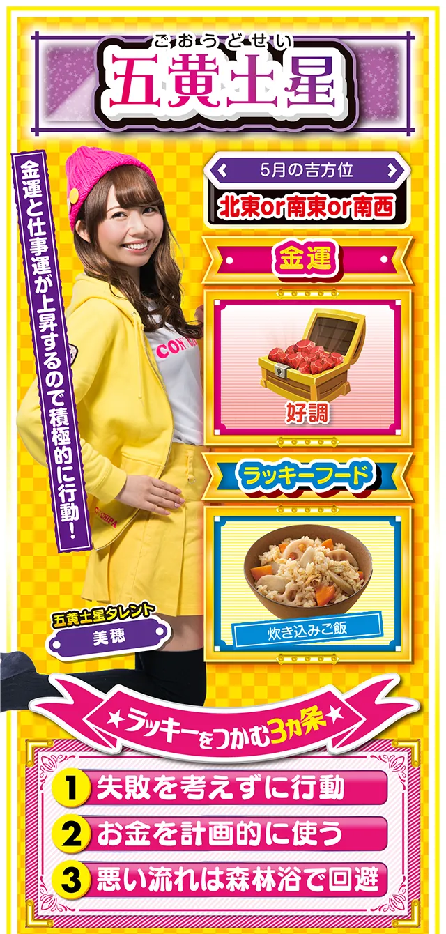 五黄土星占い結果