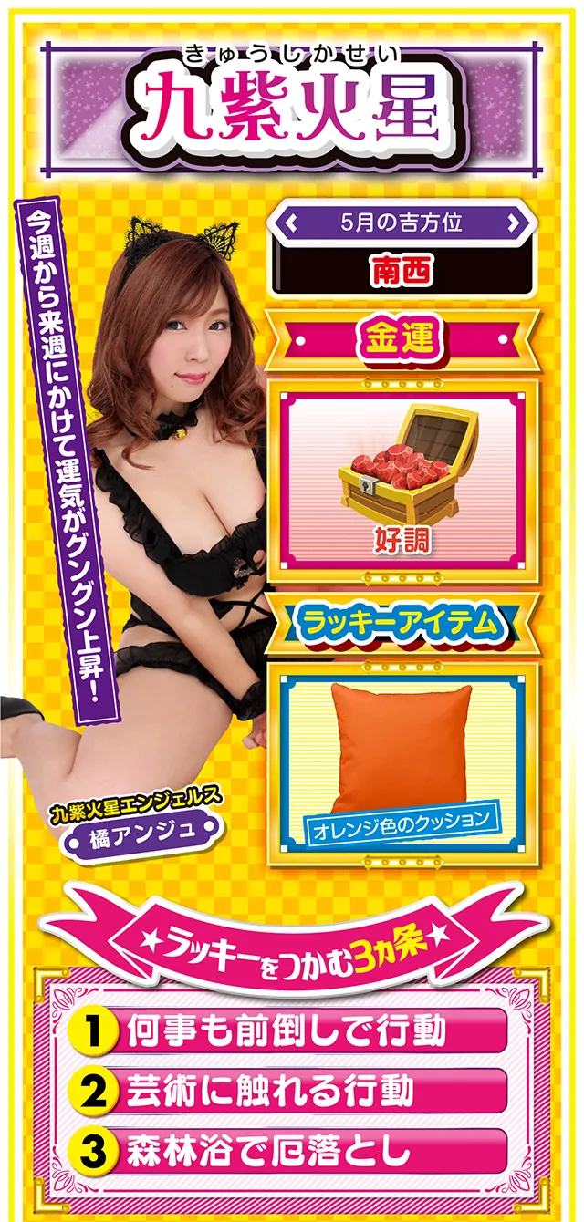 九紫火星占い結果