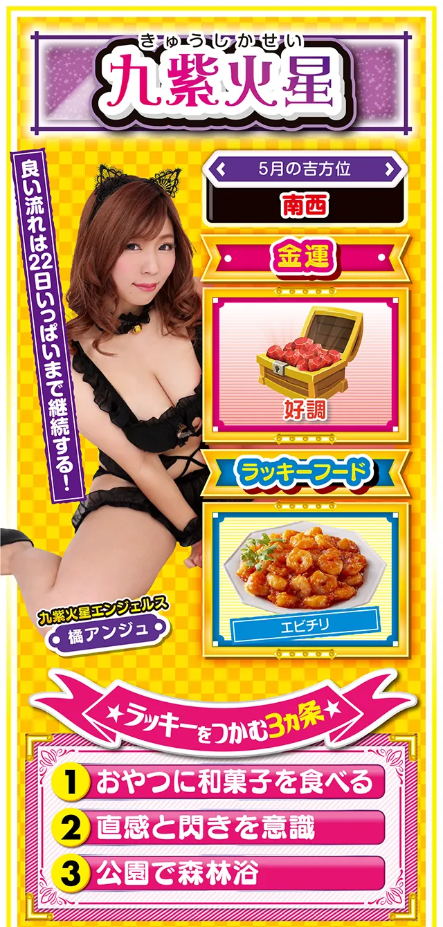 九紫火星占い結果
