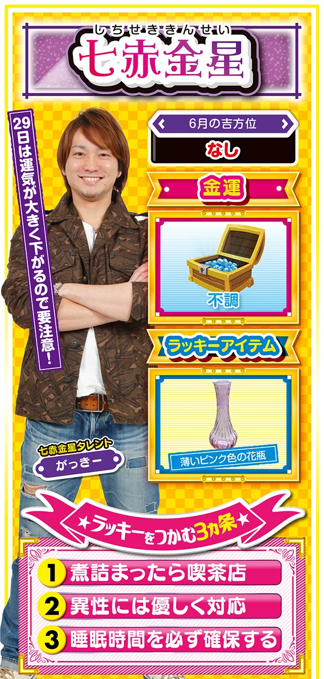 七赤金星占い結果