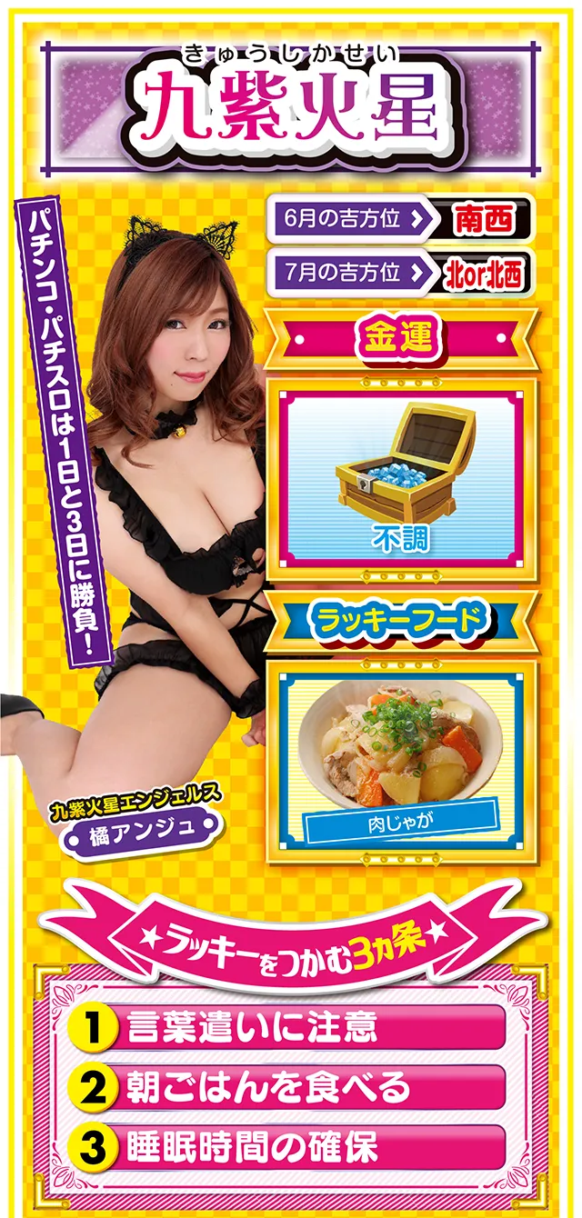 九紫火星占い結果