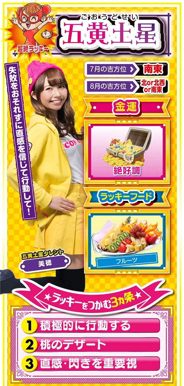 五黄土星占い結果