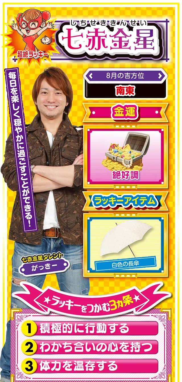 七赤金星占い結果