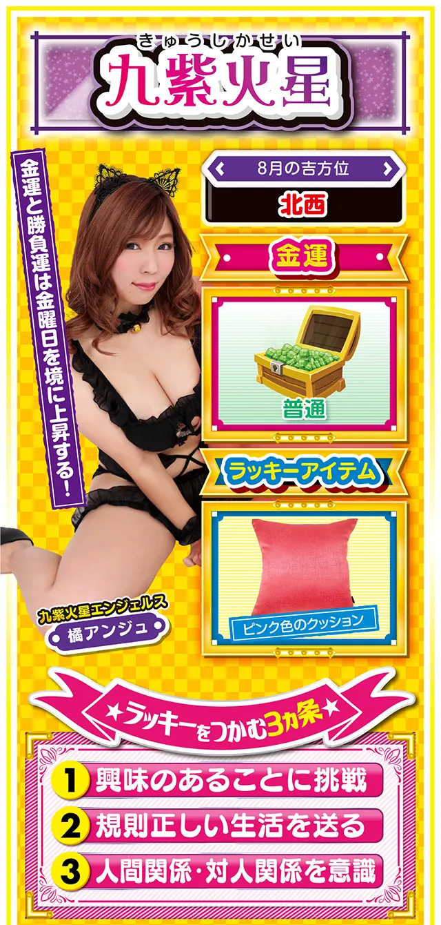 九紫火星占い結果