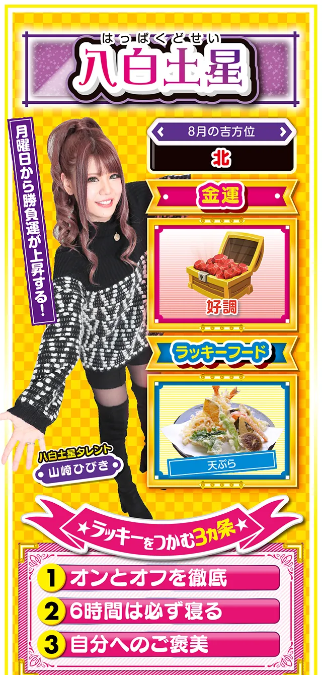 八白土星占い結果