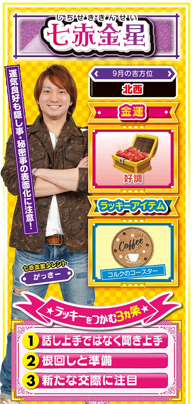 七赤金星占い結果