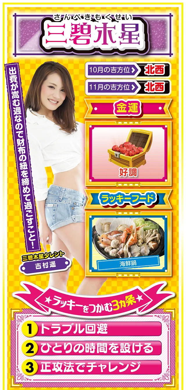 三碧木星占い結果
