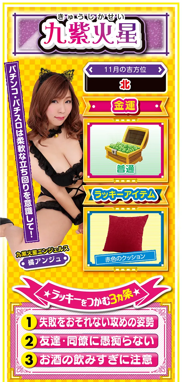 九紫火星占い結果
