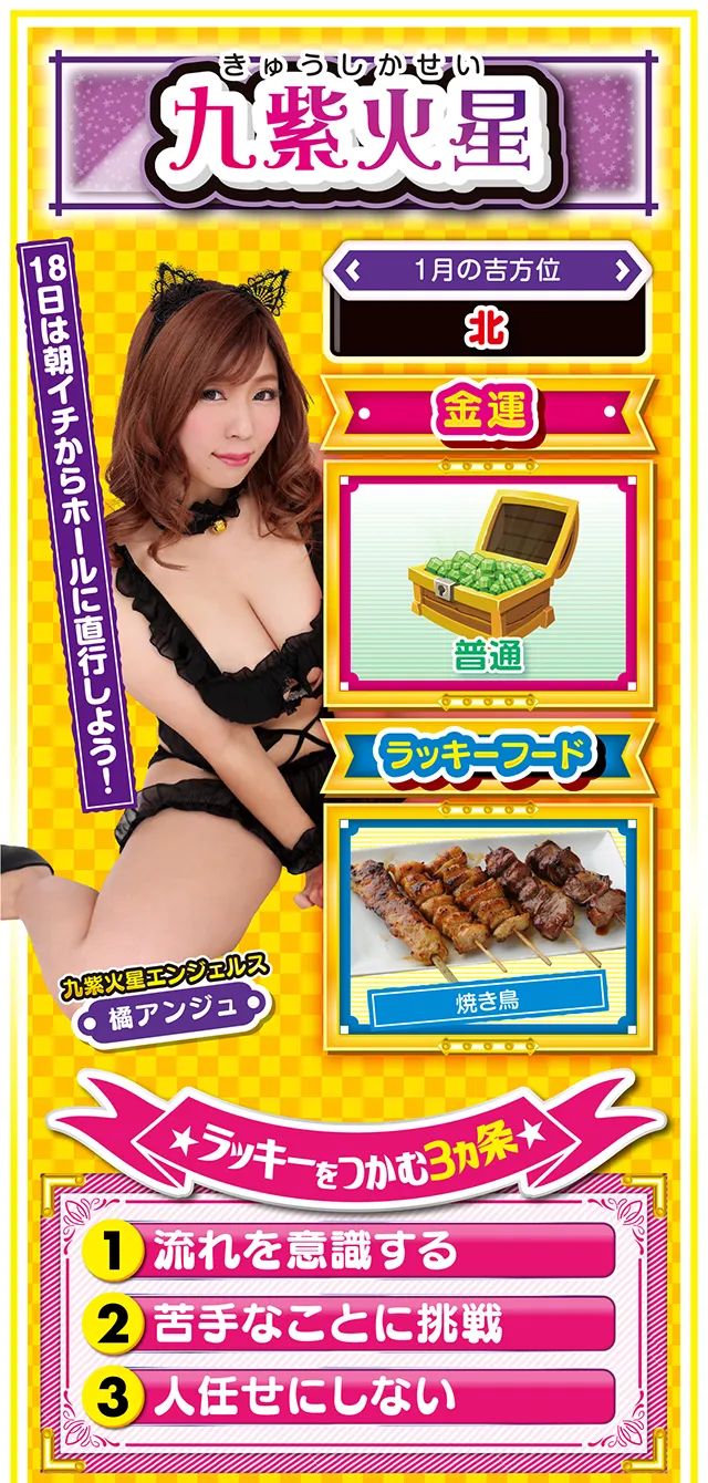 九紫火星占い結果