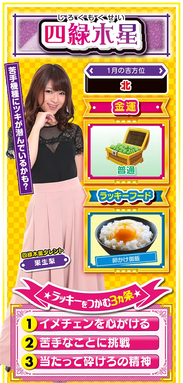 四緑木星占い結果