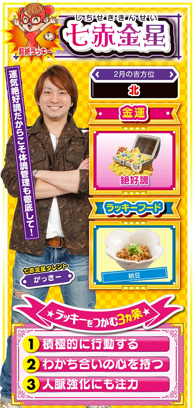 七赤金星占い結果