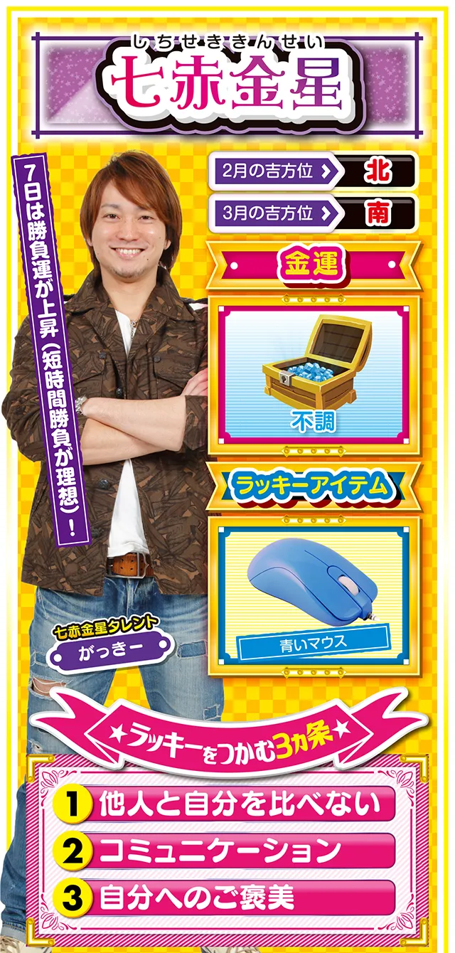 七赤金星占い結果