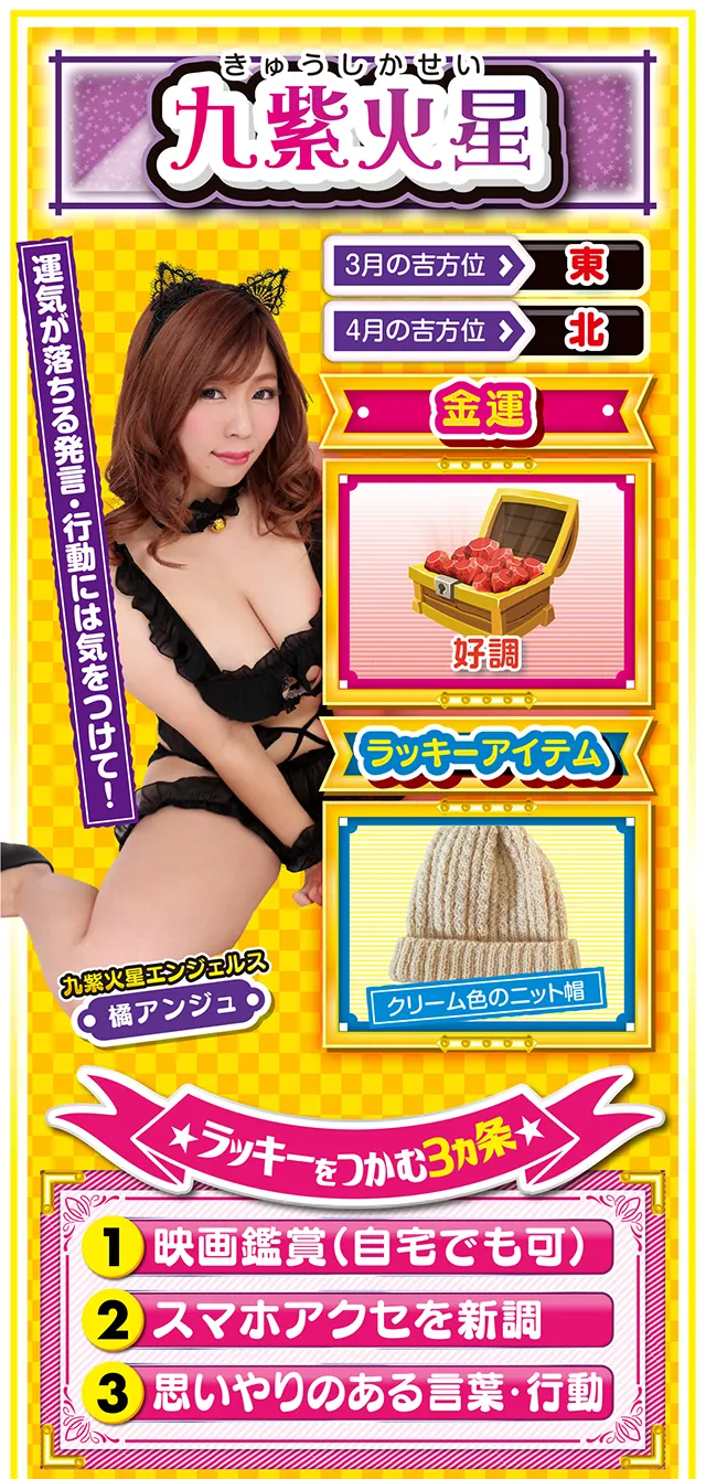 九紫火星占い結果