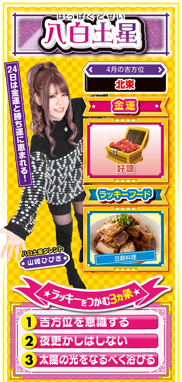 八白土星占い結果