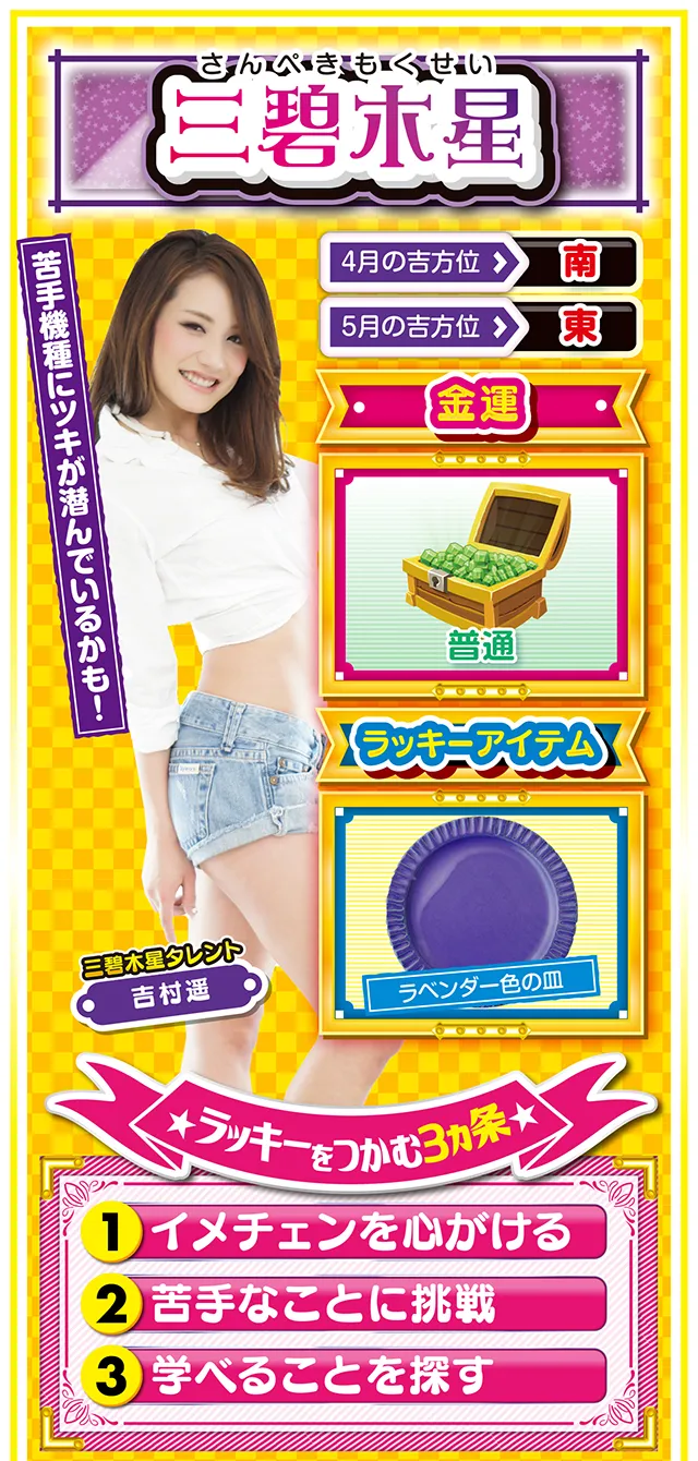 三碧木星占い結果