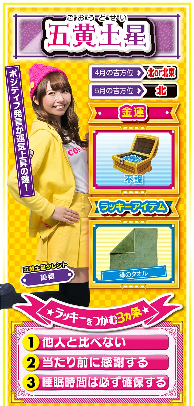 五黄土星占い結果