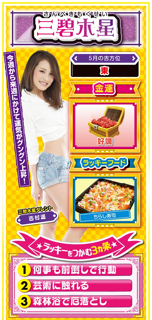 三碧木星占い結果