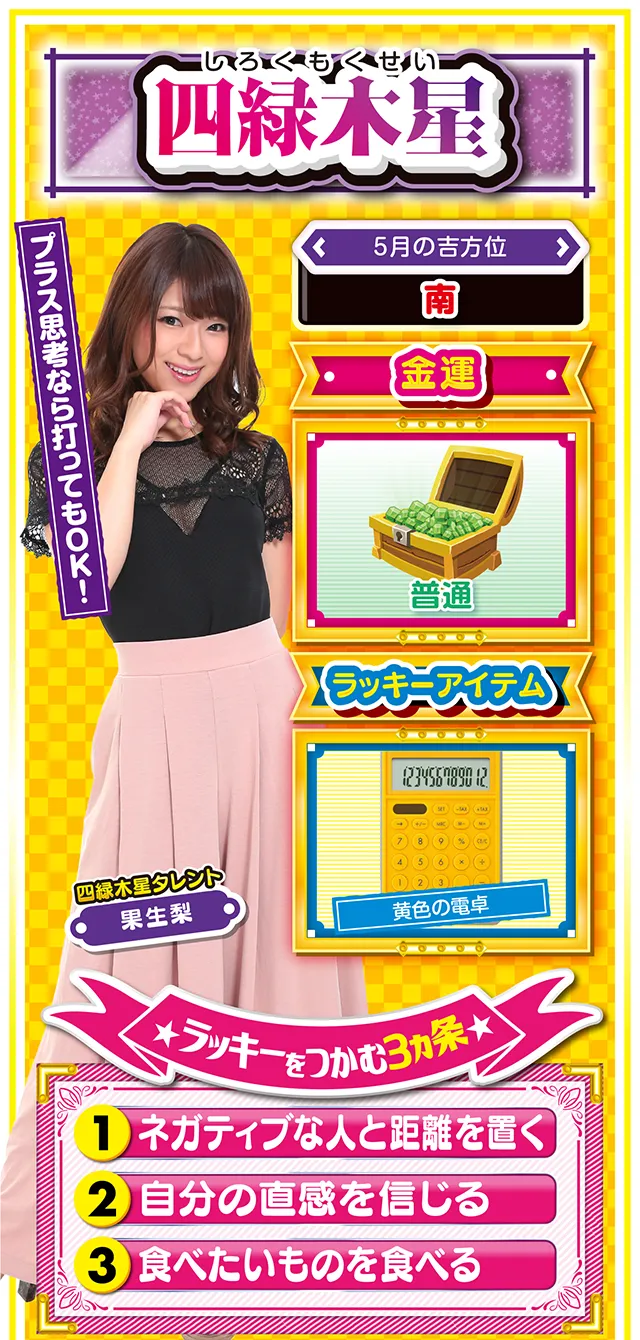 四緑木星占い結果