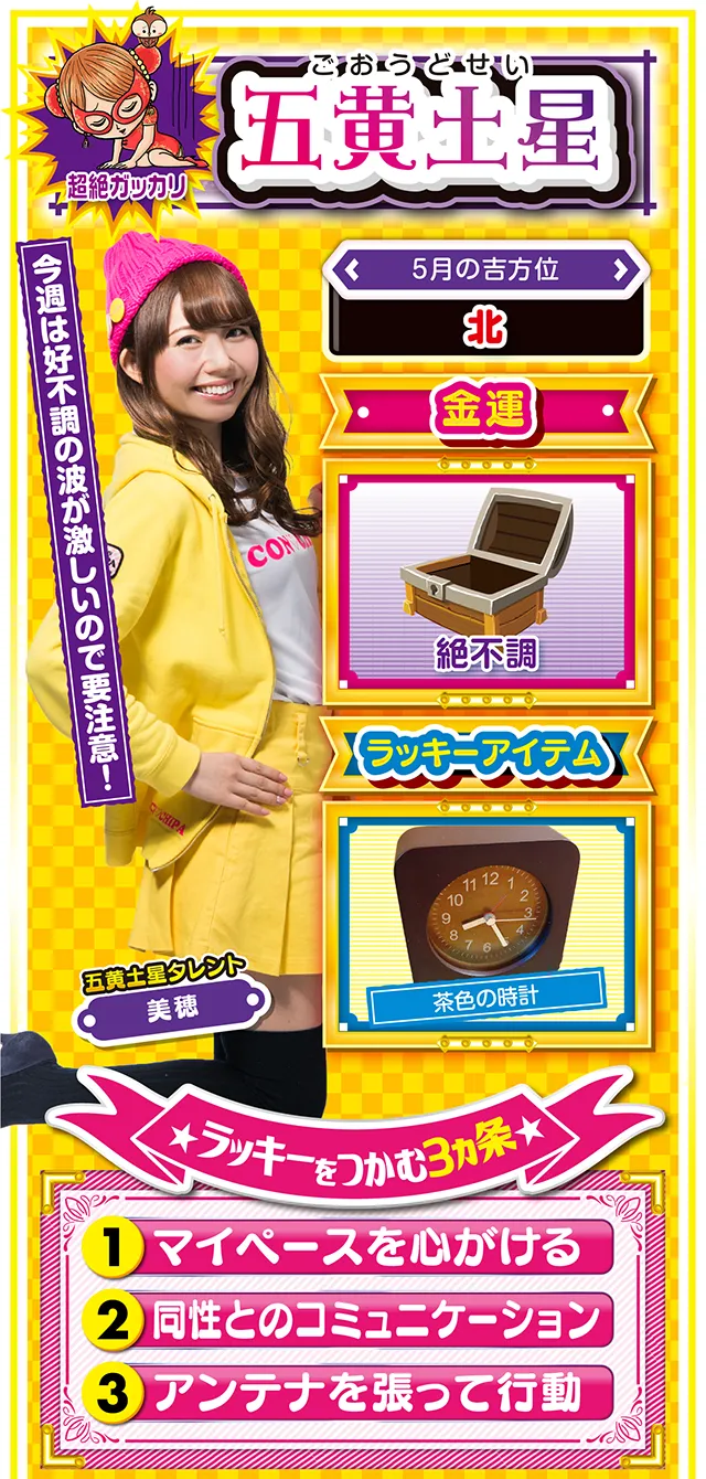五黄土星占い結果