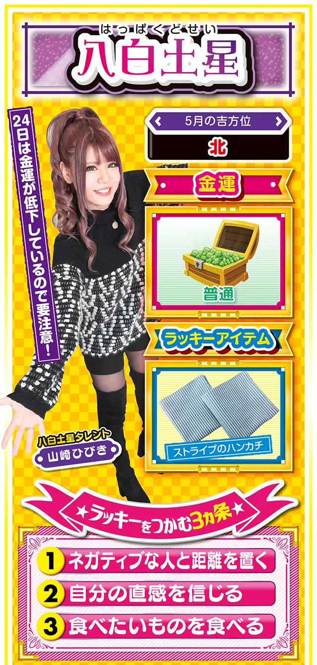 八白土星占い結果