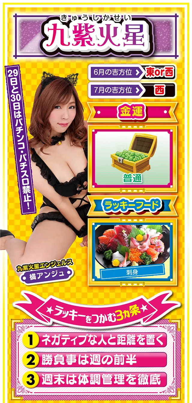 九紫火星占い結果