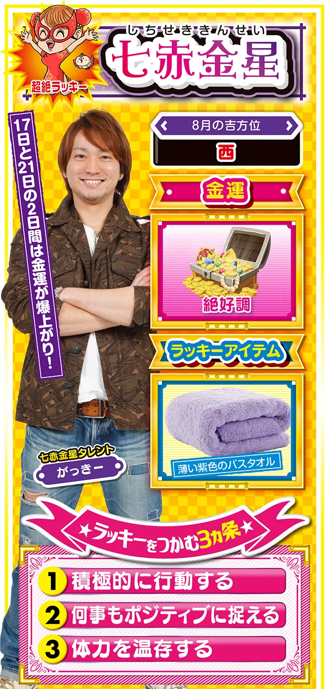 七赤金星占い結果