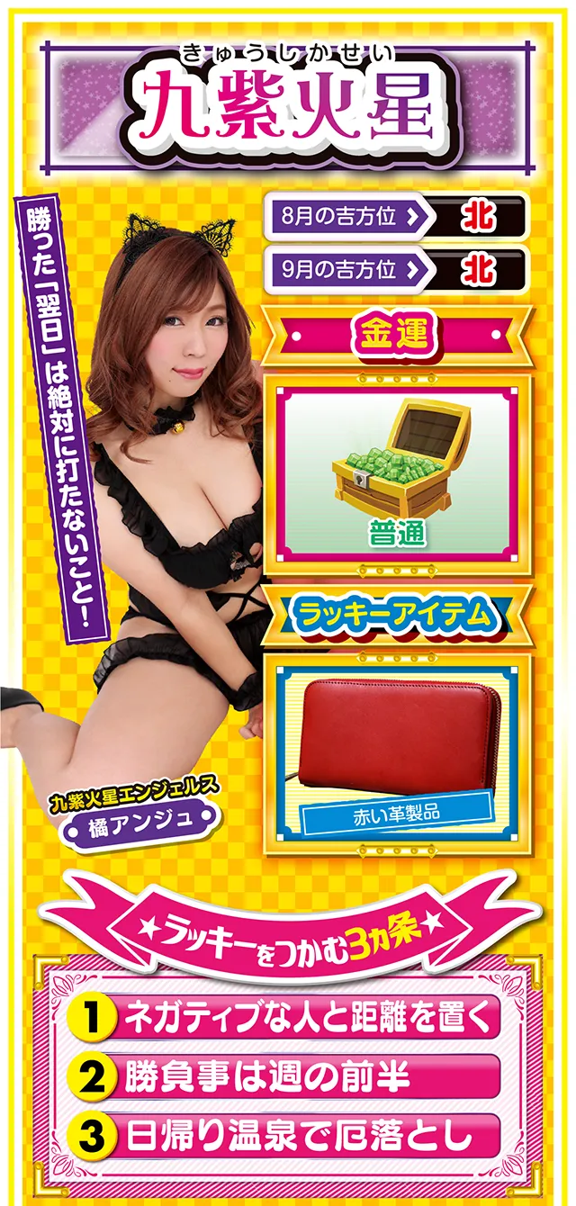 九紫火星占い結果