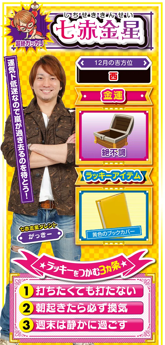 七赤金星占い結果