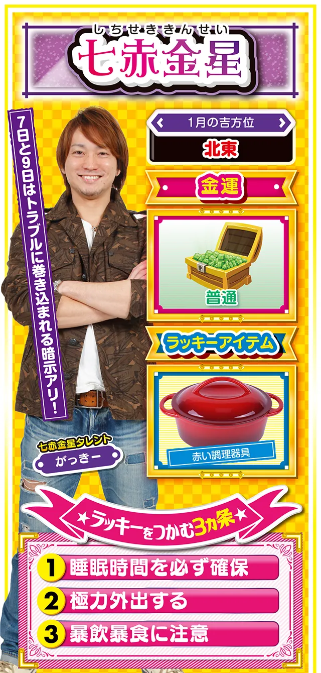 七赤金星占い結果
