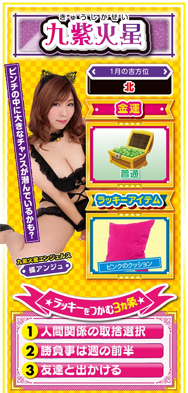 九紫火星占い結果