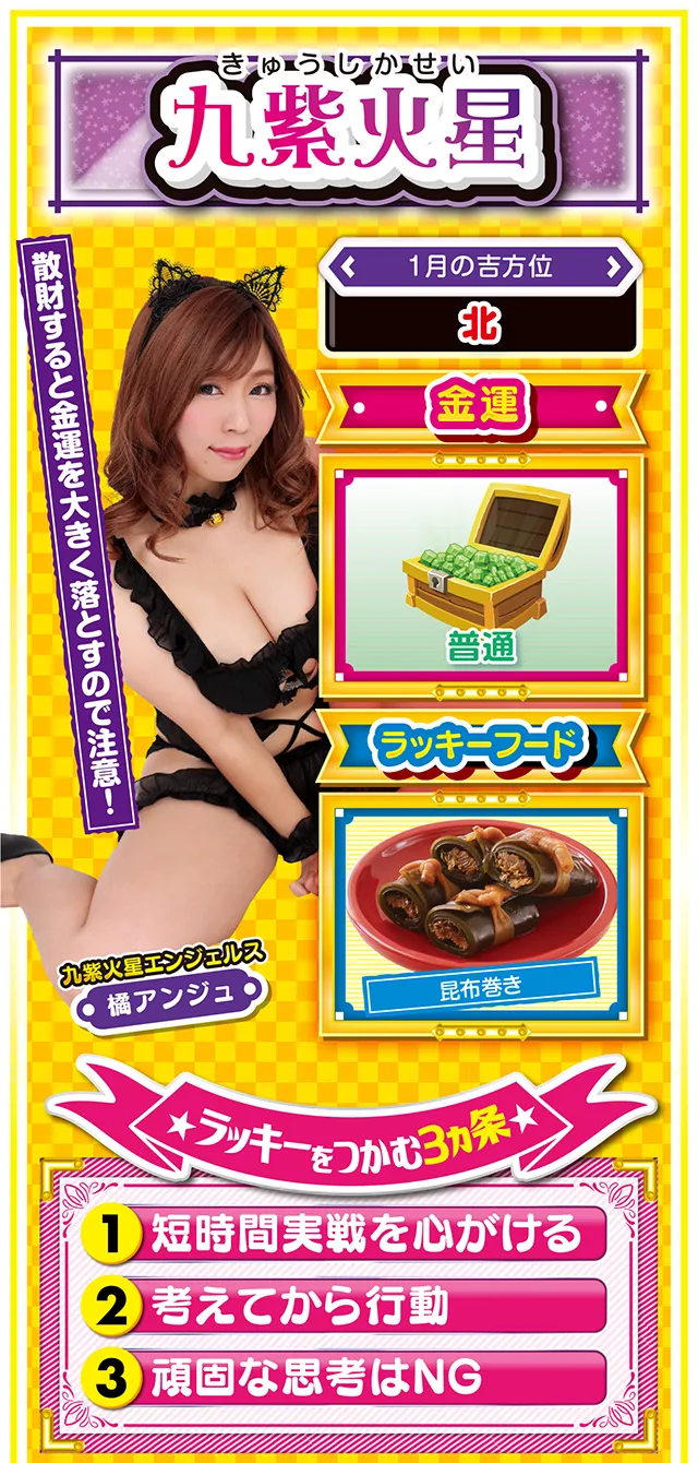 九紫火星占い結果