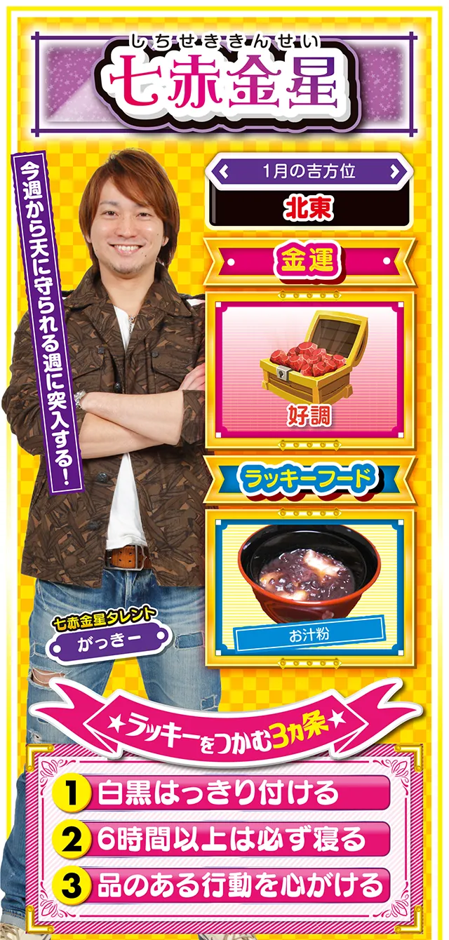 七赤金星占い結果
