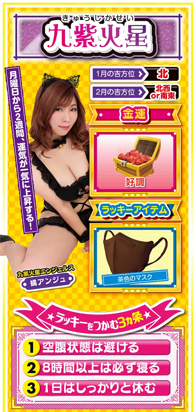 九紫火星占い結果