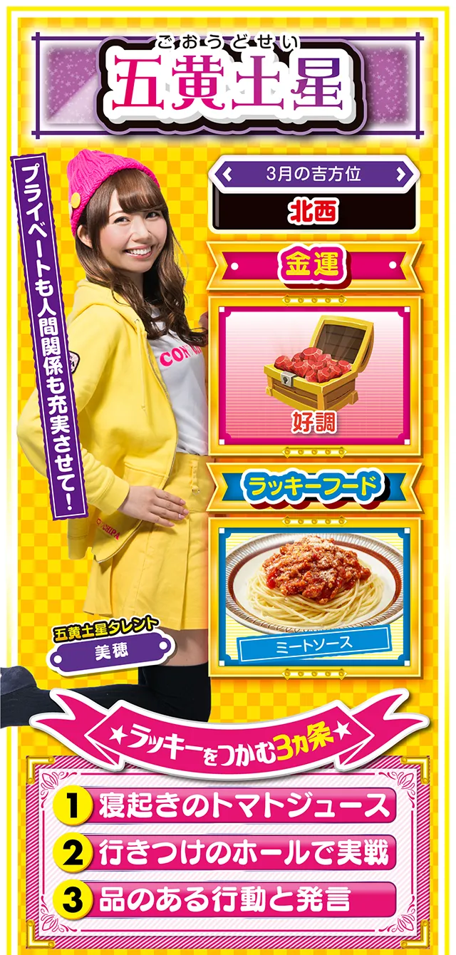 五黄土星占い結果
