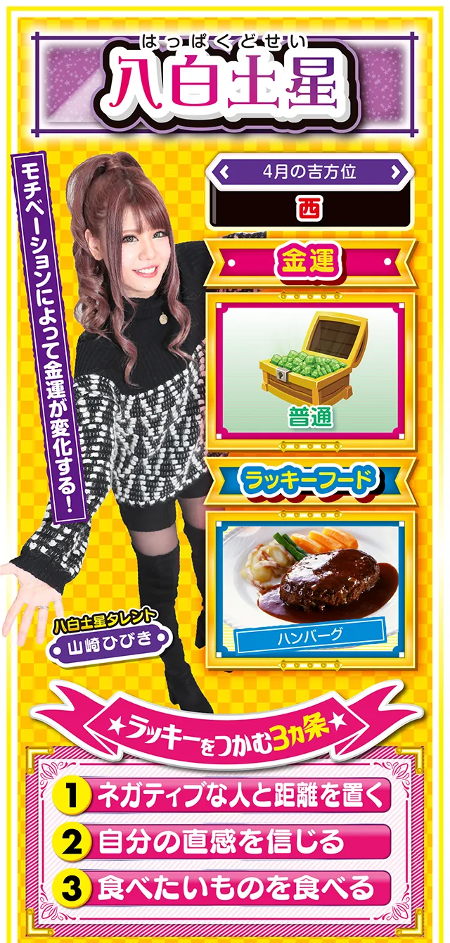 八白土星占い結果